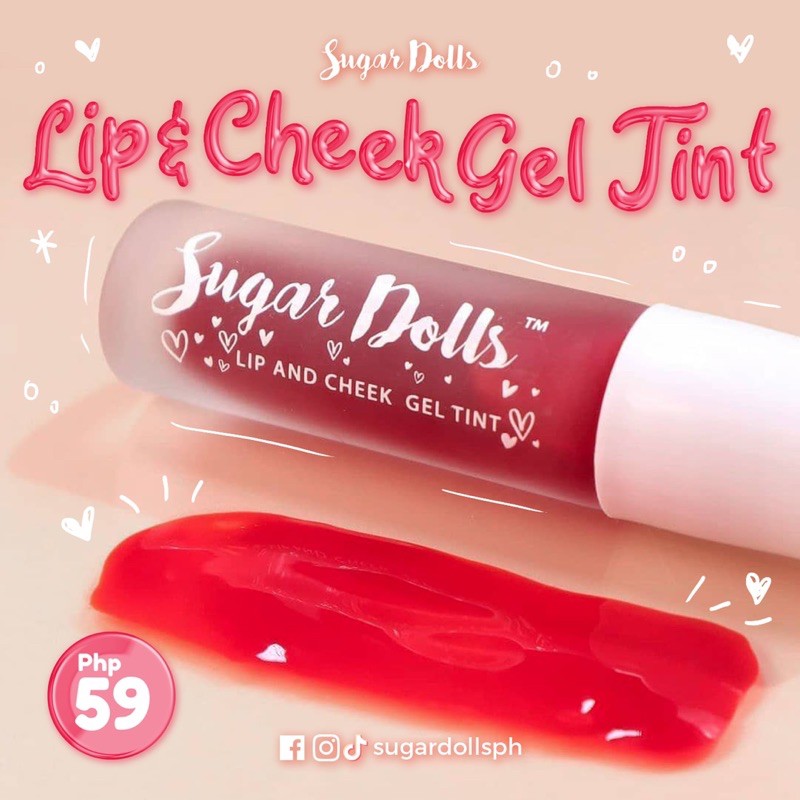Sugar Dolls Lip Tint Red Velvet is rated the best in 12/2023 BeeCost