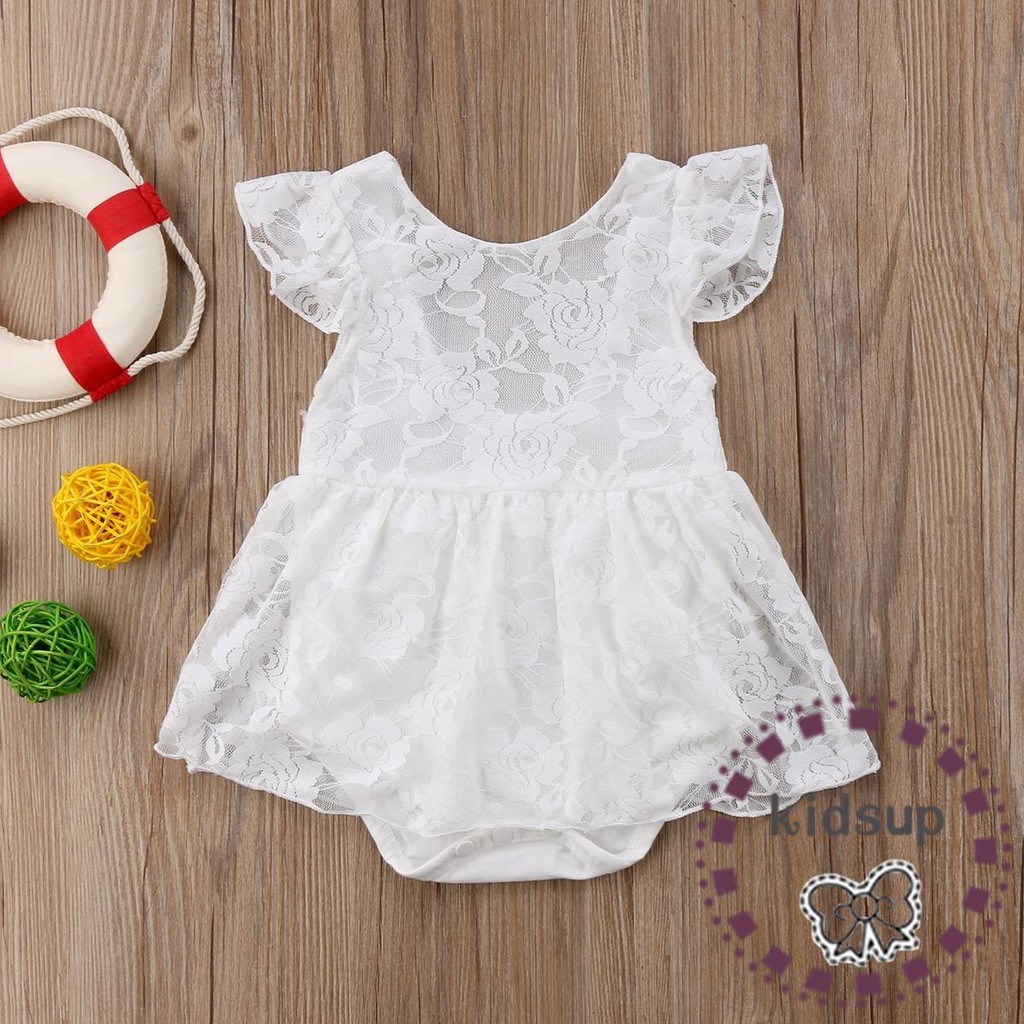 newborn lace romper