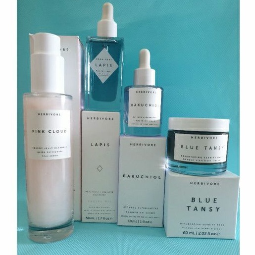 HERBIVORE LAPIS BLUE TANSY+SQUALANE BALANCING FACIAL OIL&BAKUCHIOL
