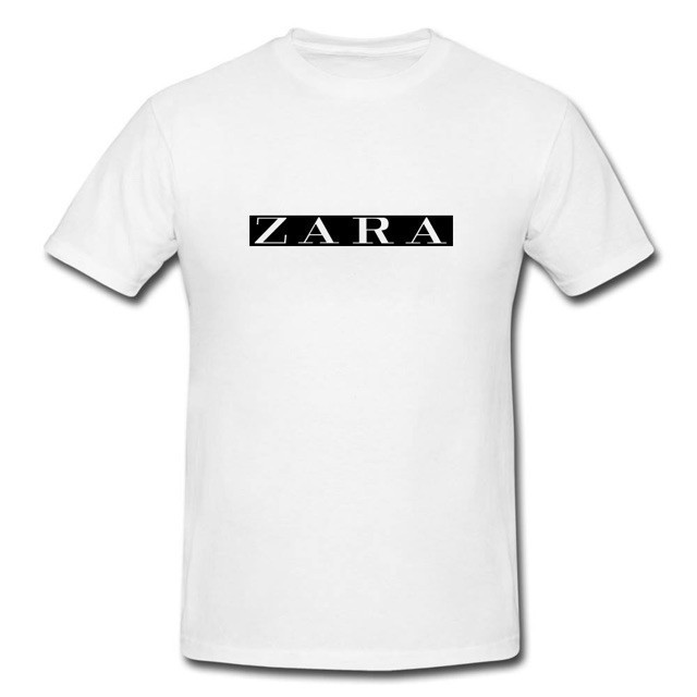 Daweier Zara Logo T Shirt Men Graphic T Shirts Shopee Philippines