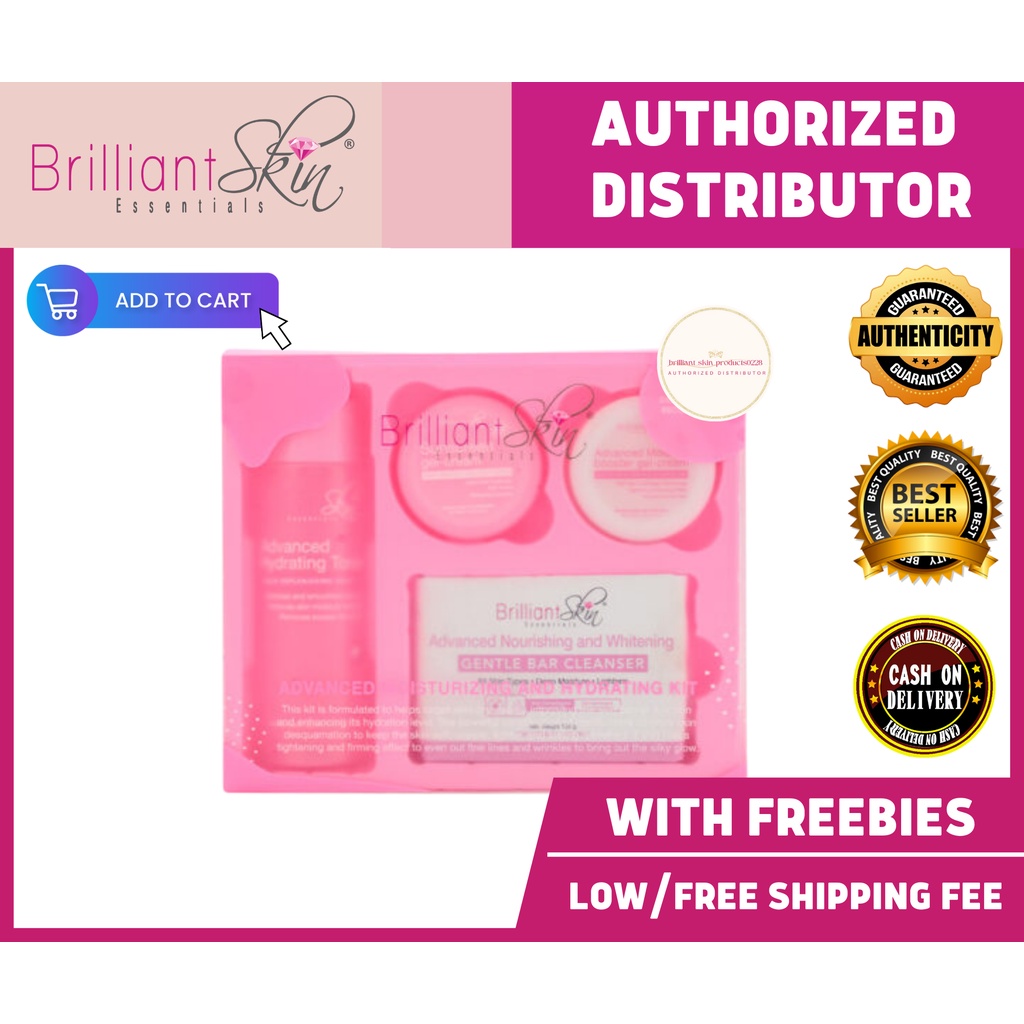 BRILLIANT SKIN ADVANCED MOISTURIZING AND HYDRATING KIT | Shopee Philippines