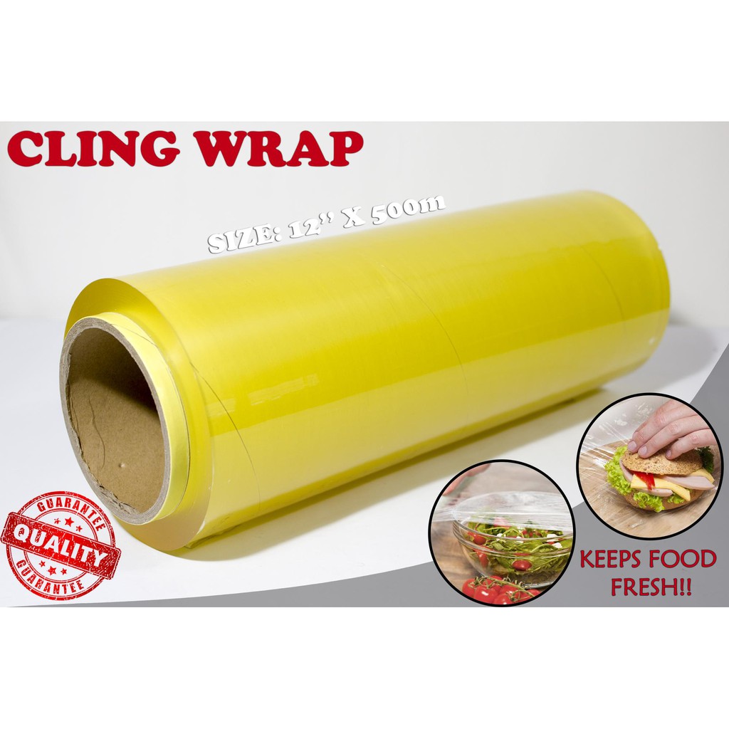 plastic wrap to cover food
