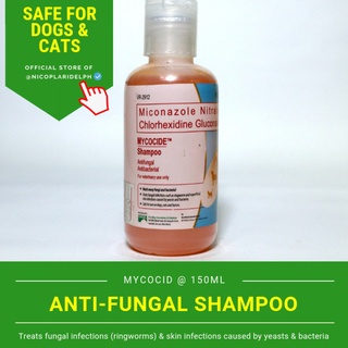 dog shampoo dog shampoo anti tick and flea Mycocide Shampoo for dogs and cats (150ml) [PRICE SLASHED