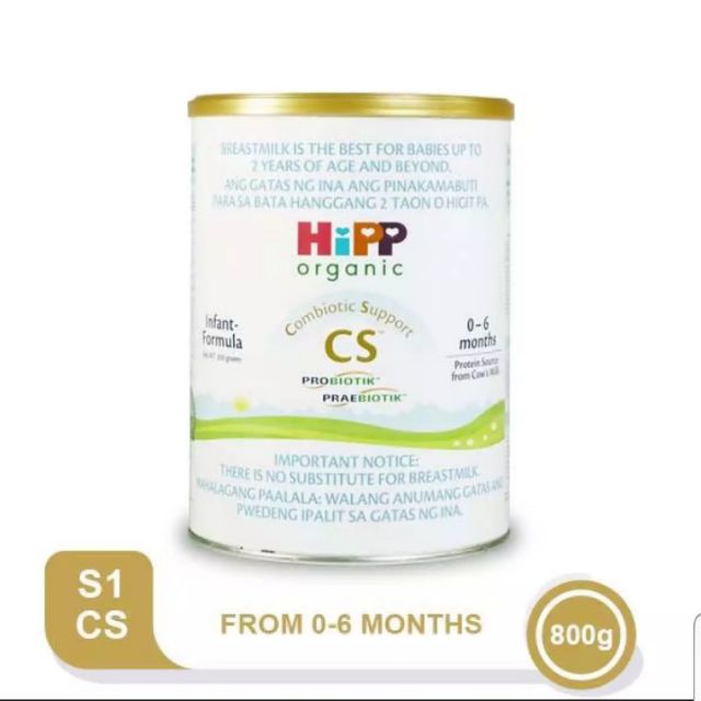 hipp organic combiotic