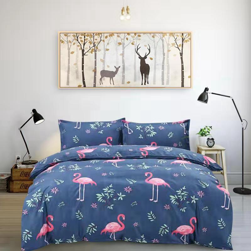 3 4pcs Bedding Set Comforter Duvet Cover Bed Flat Sheets And