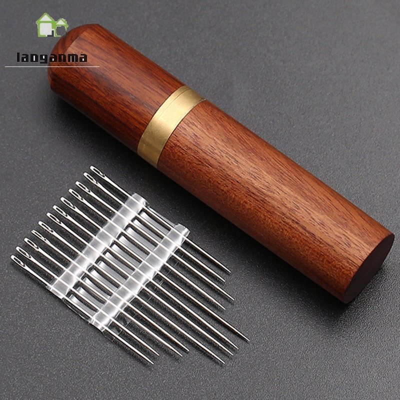 Stainless Steel Selfthreading Needles Opening Sewing Darning Needles