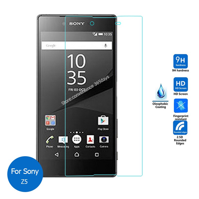 Tempered Glass Sony Xperia Z Z1 Compact Z2 Z3 Plus Z5 C5