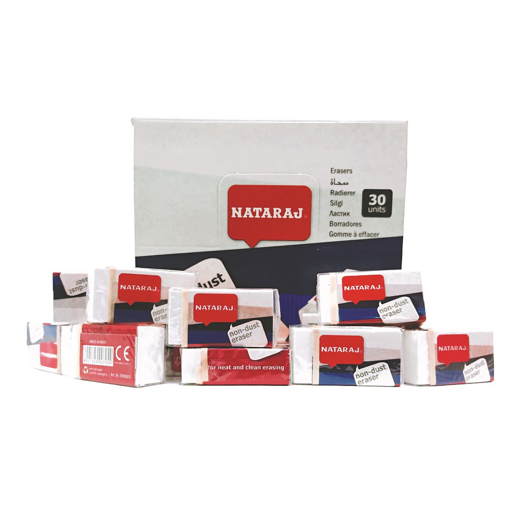 Nataraj Eraser Non Dust Regular Shopee Philippines