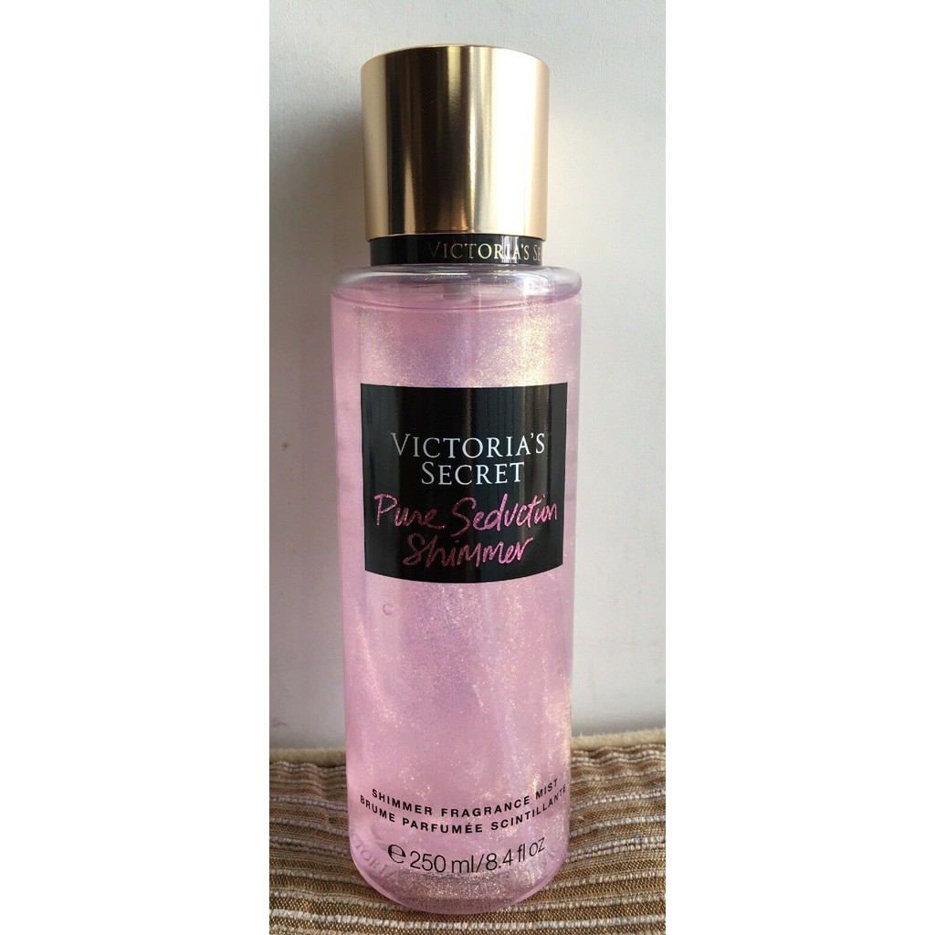 Victoria S Secret Pure Seduction Pc Shimmer Gift Set Bag Shimmer Mist