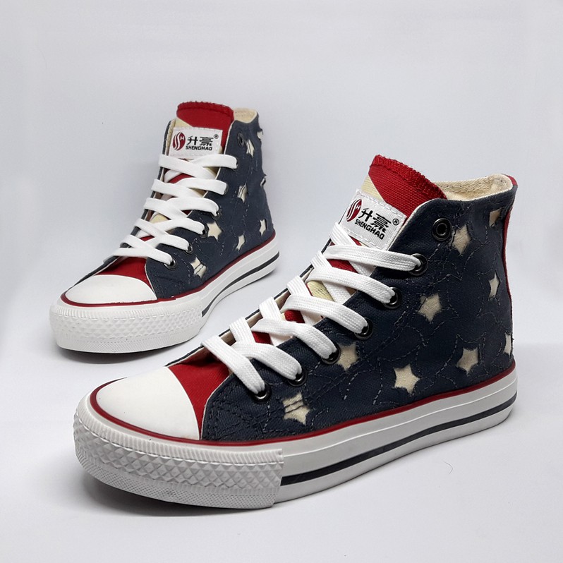high cut canvas shoes
