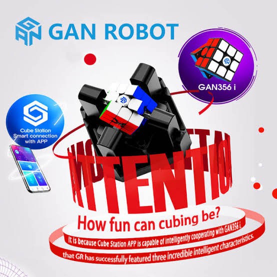 Gan Robot (A device for easy scrambling an smart Gan cube) compatible
