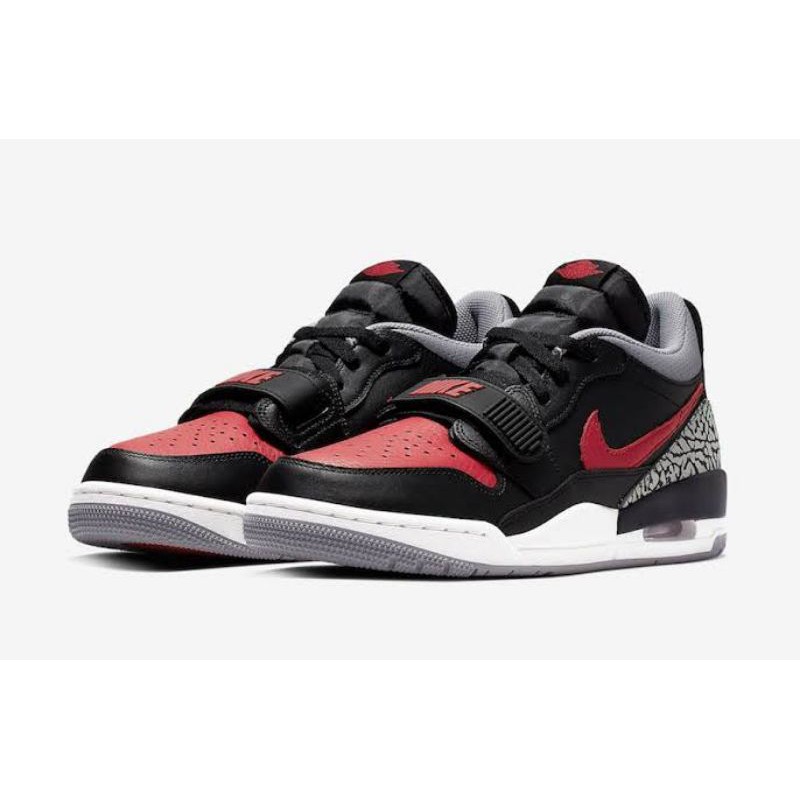 Nike Air Jordan Legacy 312 Low Bred Cement Basketball Shoes Sneakers Cd7069 006 Size Us 9 Shopee Philippines