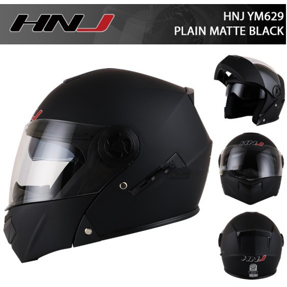 evo spyder helmet full face kyt HNJ YM629 Modular Dual Visor Shopee