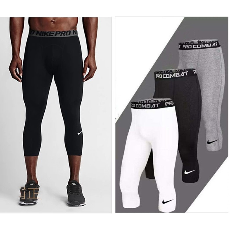 Nike 3/4 Pro Combat compression tight for men Shopee Philippines