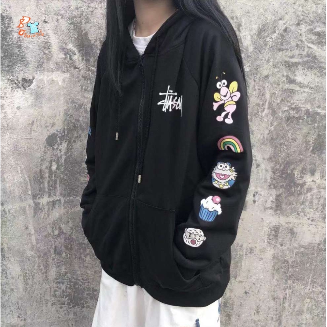 korean girl hoodie