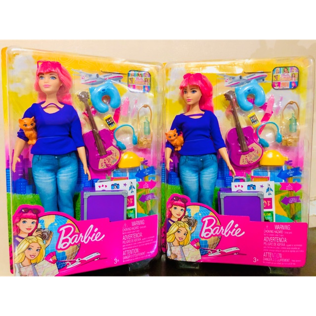 barbie travel lead doll