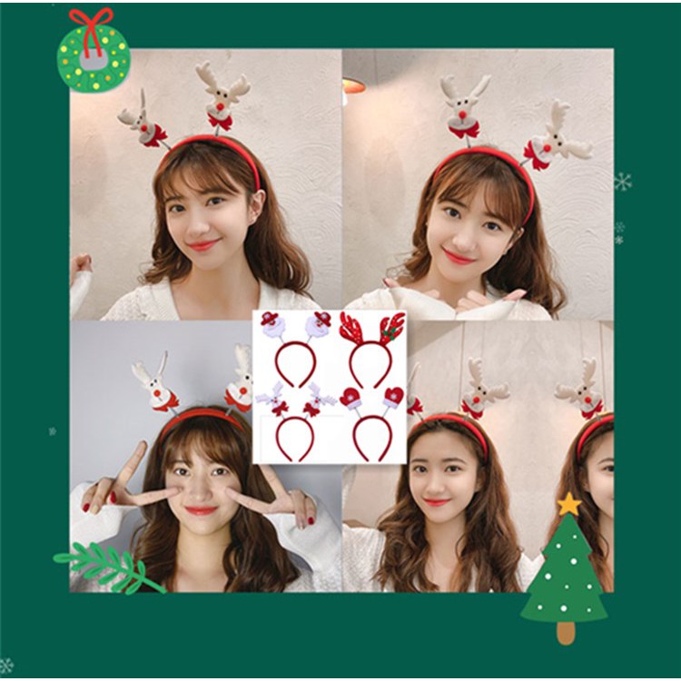 girls christmas headbands