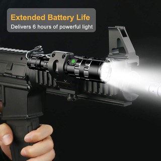 100000Lumens L2 Tactical LED Flashlight Rechargeable Scout light Torch light 18650 #7