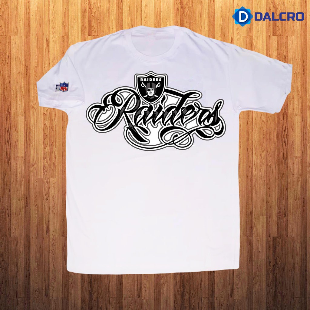 white raiders shirt