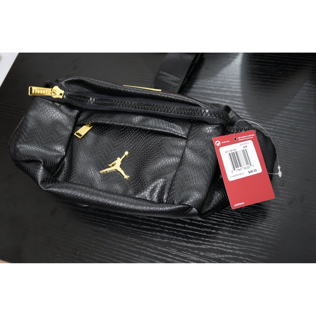 jordan metal jumpman crossbody bag