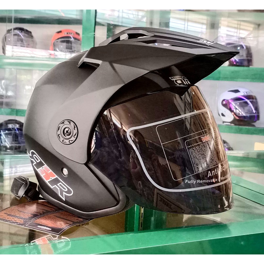 half face tinted helmet Rxr newest unique design model 065kb with bps