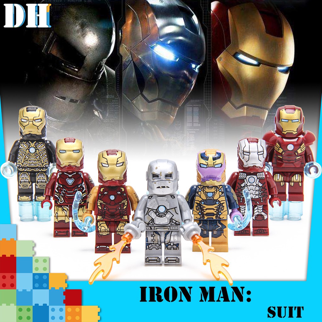 iron man 1 lego sets