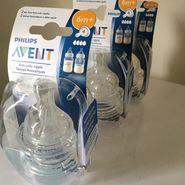 philips avent 6m  nipple