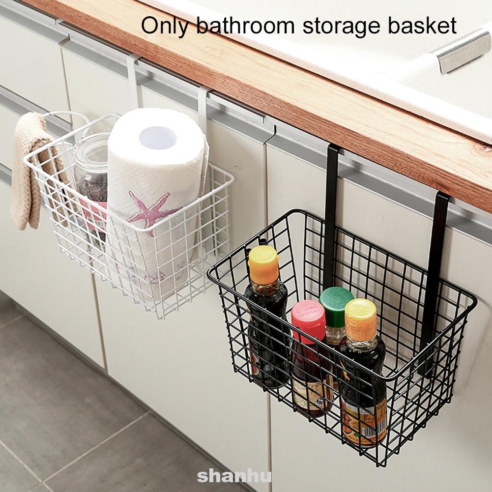 Storage Basket Bathroom Kitchen Hanging Home Organizer Towel Nordic Style Sundries Hair Dryer Shopee Philippines
