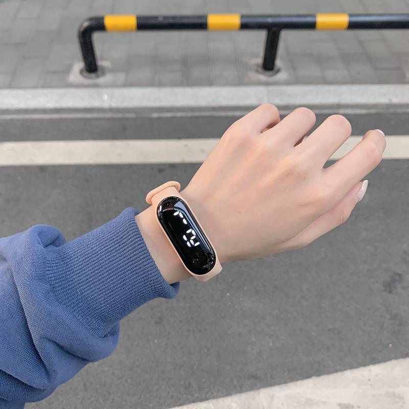 led Smart Bracelet Watch Boys Girls Students Fashion Trend Waterproof Luminous Simple Children's