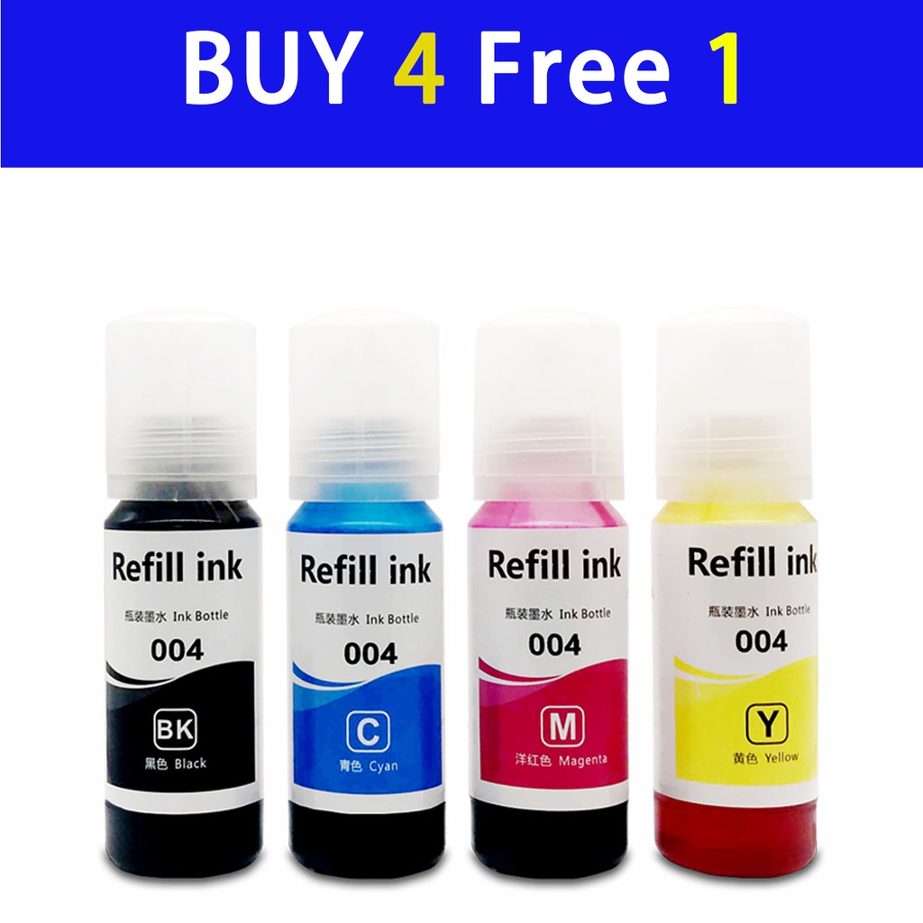 Epson 003 004 Refill Ink 70ml Compatible For EPSON L3110 / L3116