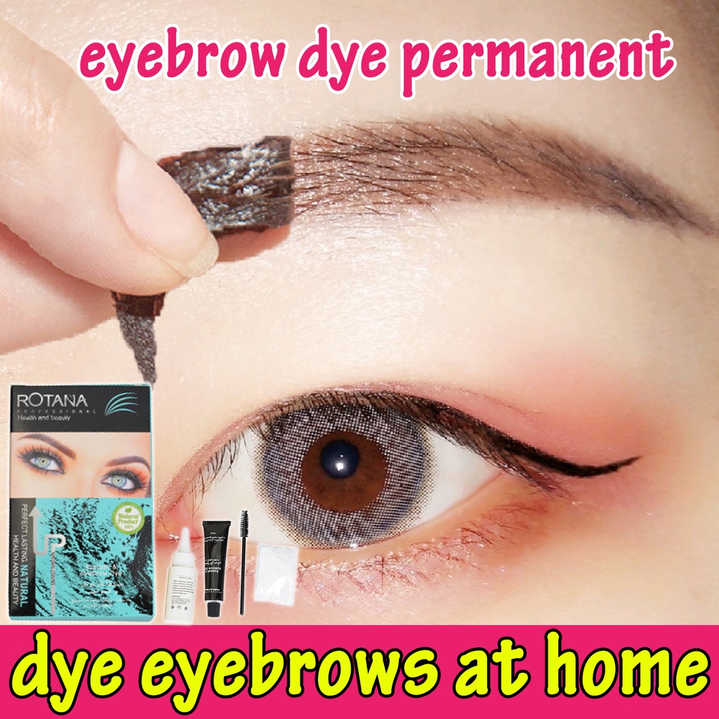 eyebrow dye permanent Professional eyelashes eyebrows beard hair