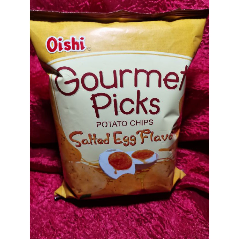 Gourmet Salted Egg Potato Chips Shopee Philippines