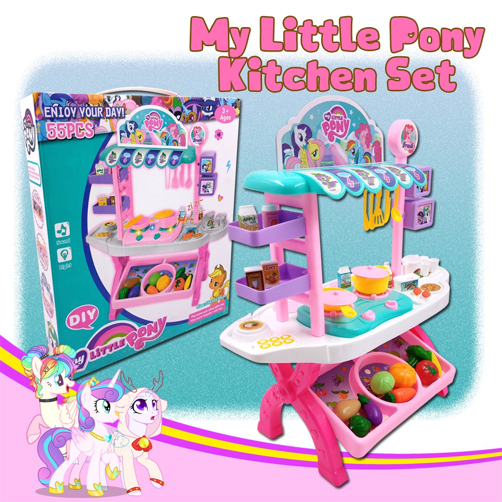 barbie pony set