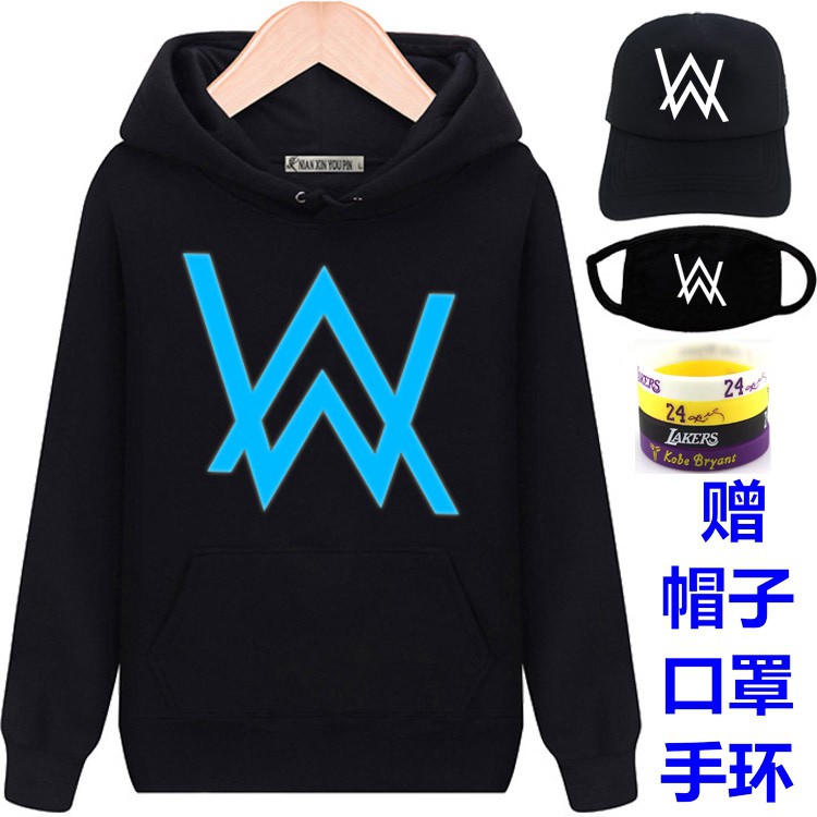 alan walker hoodie shopee