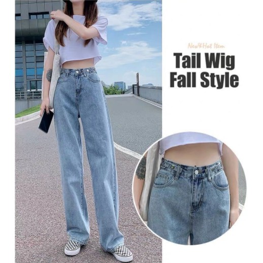 straight baggy jeans