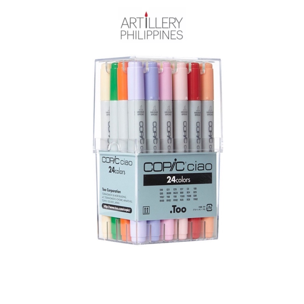 Copic Ciao Marker Set Of 24 | Shopee Philippines