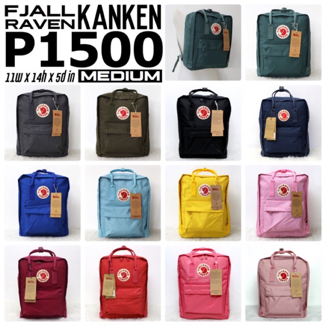 fjallraven kanken shopee