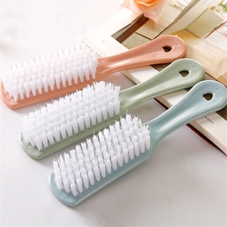COD Plastic small brush to pollution laundry brush shoes cleaning brush long handle hair can haamed clothes brush shoe brush #2