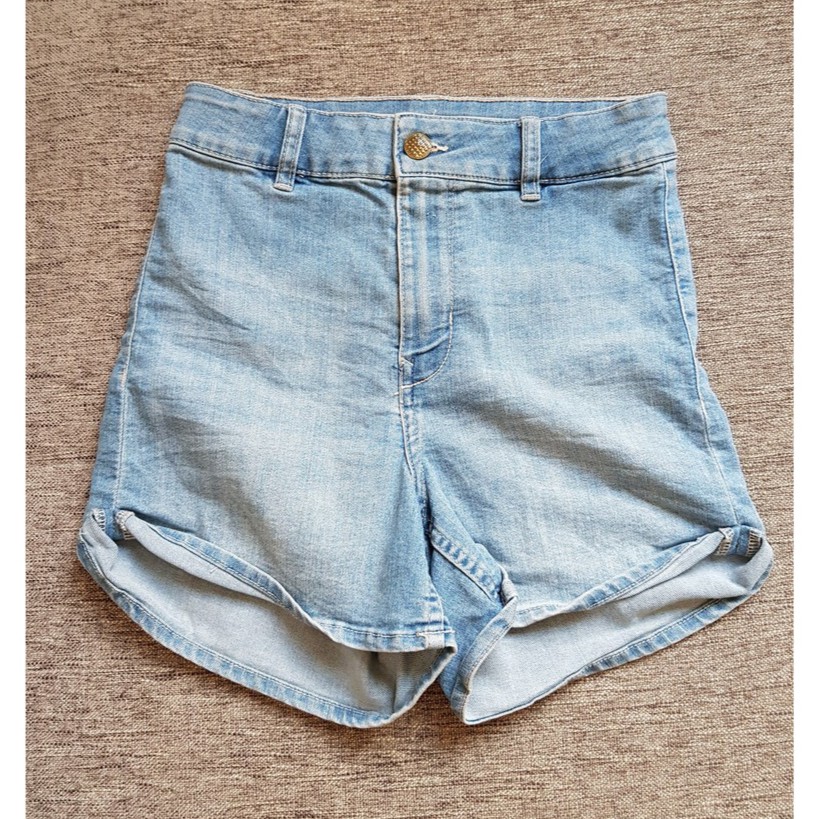 h&m high waisted shorts