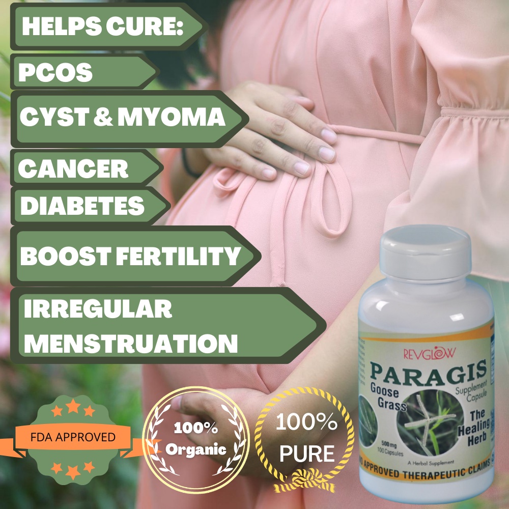 Paragis 500mg 100 Capsule Supplement for Healthy Life by Revglow