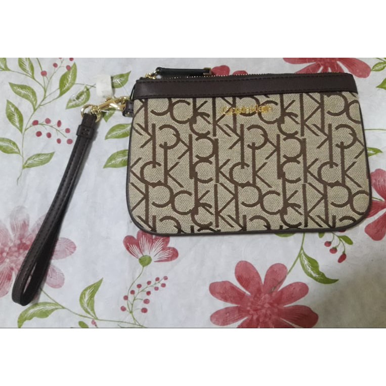 Calvin Klein Wristlet Pouch (with price tag $) | Shopee Philippines