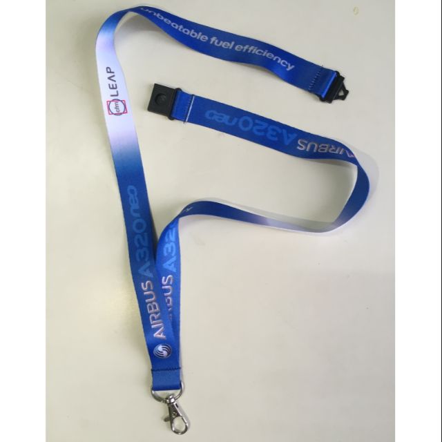 Lanyard Staff ID Airbus A320 Neo with Safety Buckle | Shopee Philippines