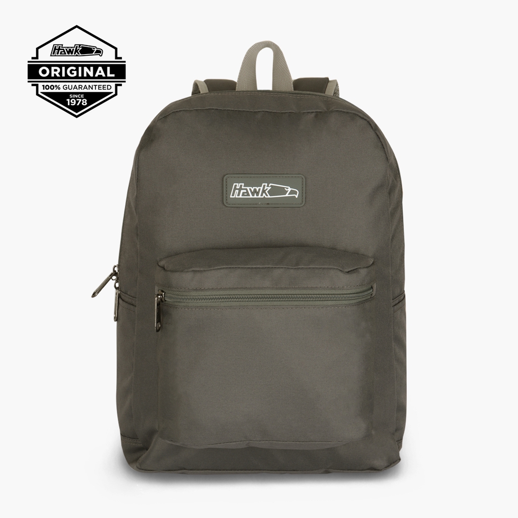Hawk 4981 Backpack (Charcoal/St. Grey) Shopee Philippines