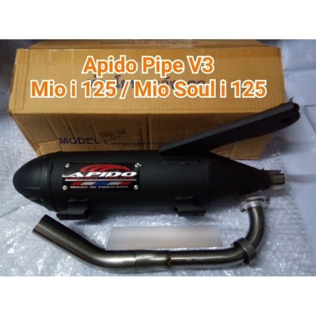 Apido V3 For Mio Soul I 125 Mio I 125 Chicken Power Pipe Shopee Philippines