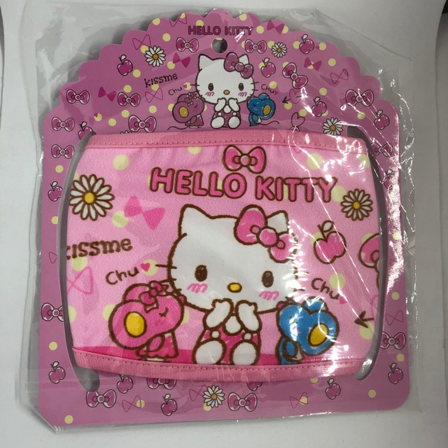Hello kitty face mask for adult and kids | Shopee Philippines