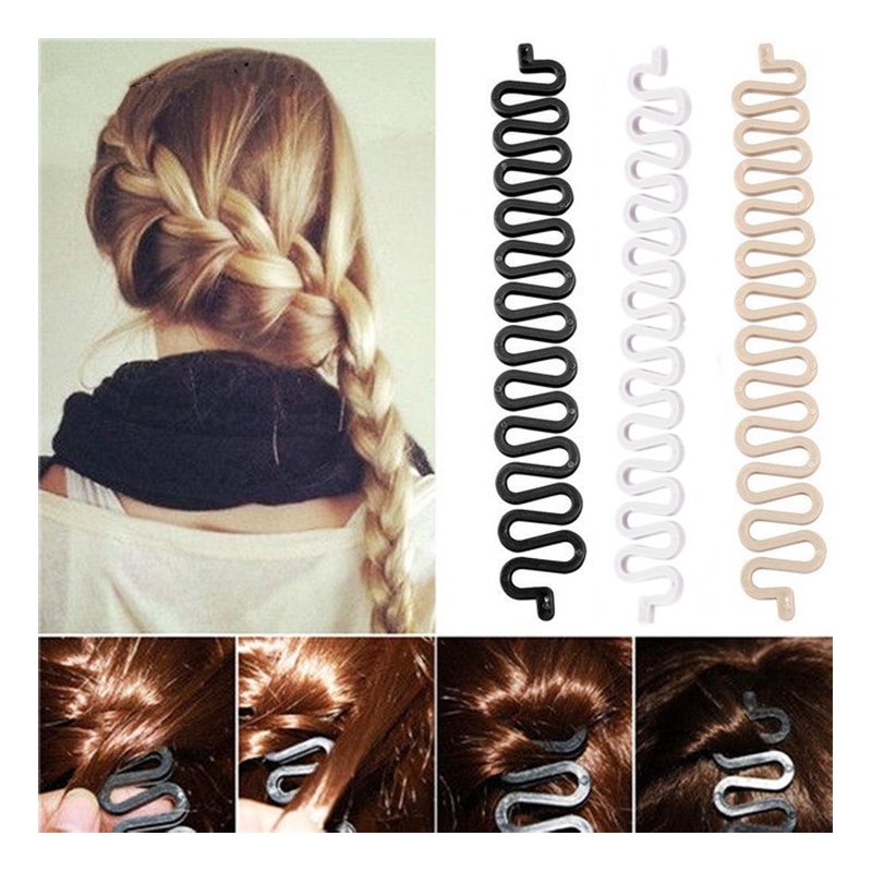 2019 New French Braid Hair Braiding Tools Hair Styling Editing Hairdressing Tool Cod