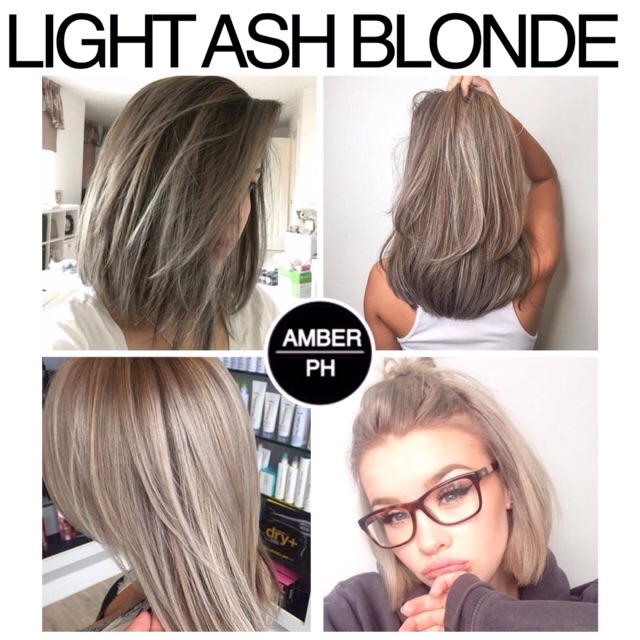 Light Ash Blonde Hair Color Shopee Philippines