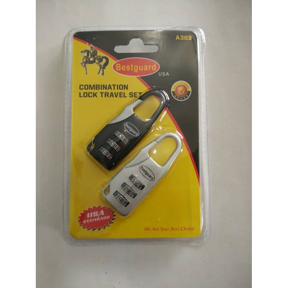Bestguard Nomer Suitcase Padlock (2 Pcs) Shopee Philippines