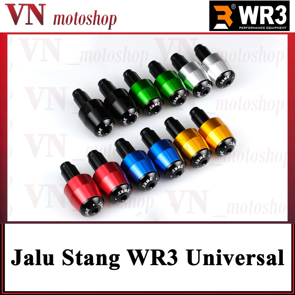 Jalu Handlebar End Universal Kawasaki Ninja / ZX25R / ER6 / Yamaha R25