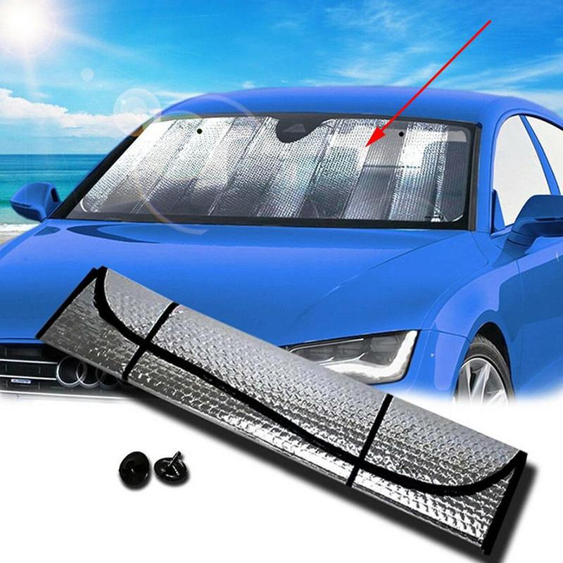 Sumex Front Windscreen Car UV Laser Foil Sun Shade Block Screen to fit Ford KA